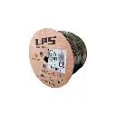 LPSUTPCAT6EXT | (NUEVO) CABLE UTP CAT 6 EXTERIOR DOBLE CHAQUETA  NEGRO X 305MTS LPS