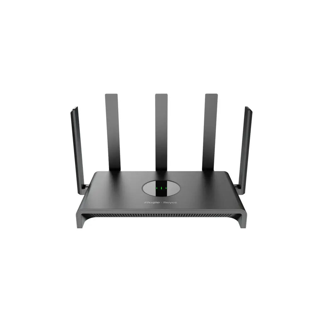 RG-EW1300G | Router Mesh Gigabit de Doble Banda Wi-Fi 5 de 1300M, Wave 2, 5 Antenas Omnidireccionales y Plegables Proporcionando Señales Wi-Fi Fuertes