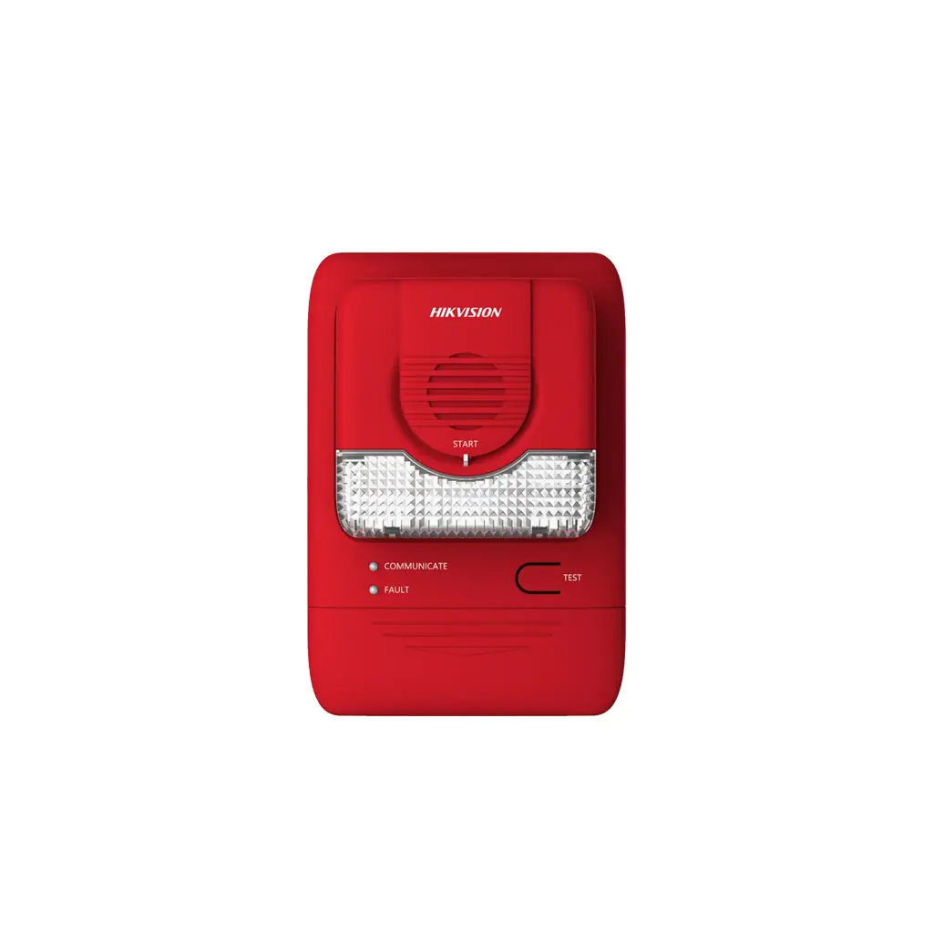HK-SG-1124 | Alarma de Sonido y Luz / Comunicación LoRa / Alarma ≥ 85 dB / Instalación en Pared [O]