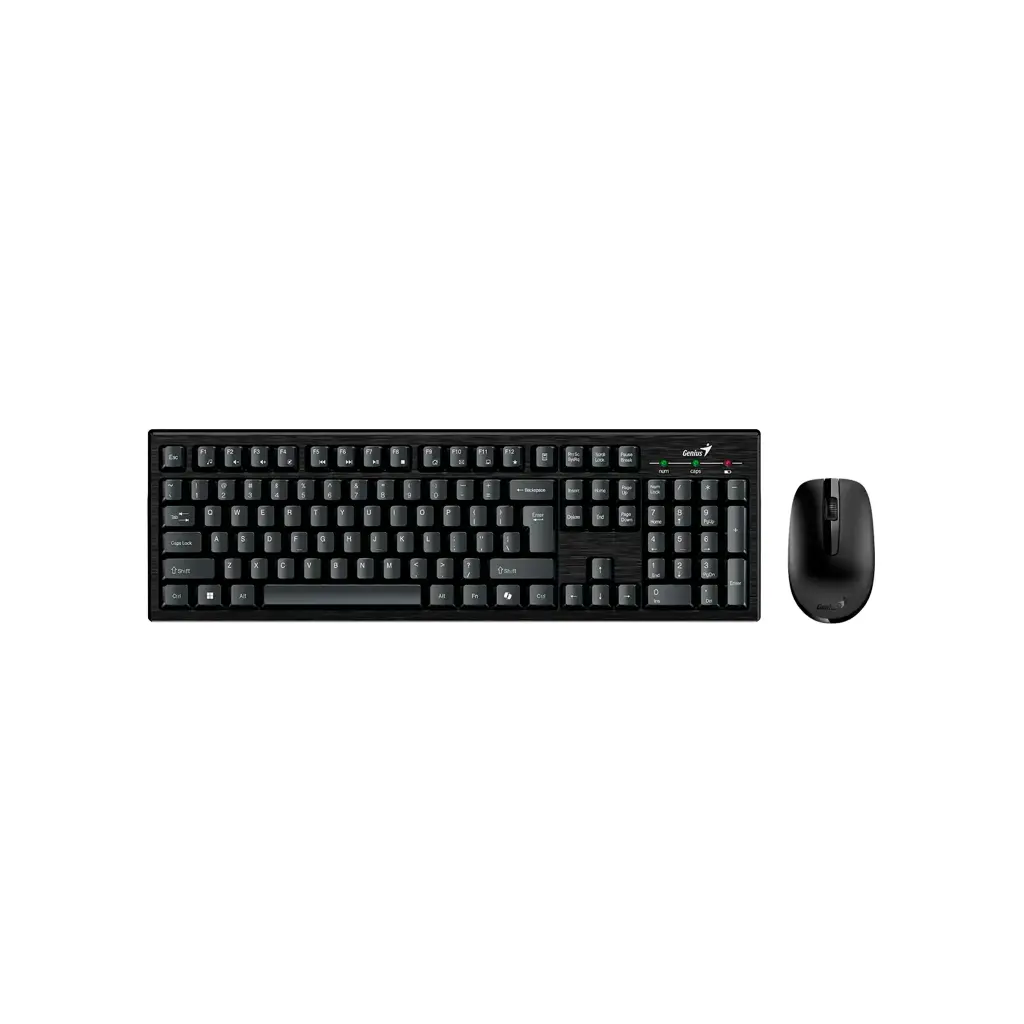 KM-8101 | COMBO TECLADO + MOUSE GENIUS KM-8101 INALÁMBRICO NEGRO