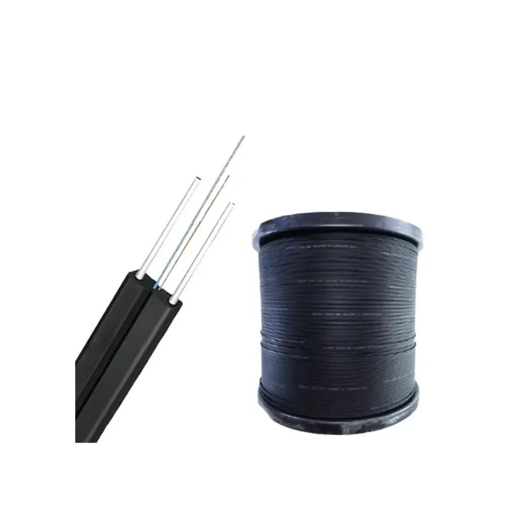 G657A1 - LPS-FTTH-GJYXFCH1C | Fibra tipo drop 1 hilo G657A1 GJYXFCH1C  5.0*2.0 mensajero:0.8mm refuerzo FRP : 0.5mm LZSH x 1k