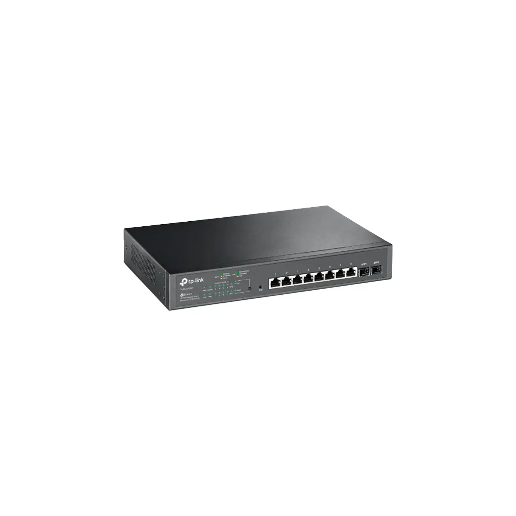 SWITCH 8 PUERTOS ADMINISTRABLE GIGABIT RJ45 POE TPLINK