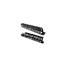 NORHP-2404 | ORGANIZADOR HORIZONTAL PLASTICO 2U