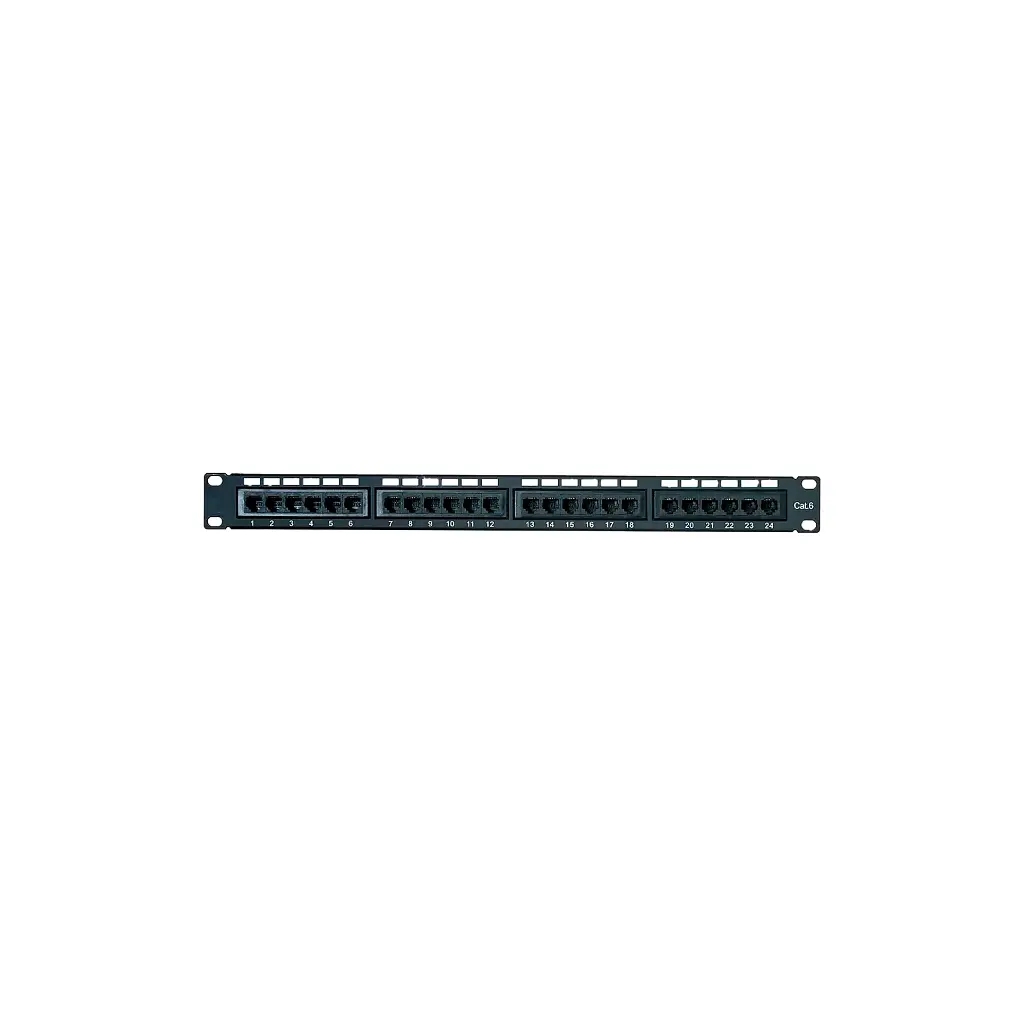 NPP6A24-1624 | PATCH PANEL CAT 6A 24 PUERTOS 1U
