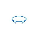 NPC6A3A-1603 | PATCH CORD CAT 6A 3TF AZUL POWEST
