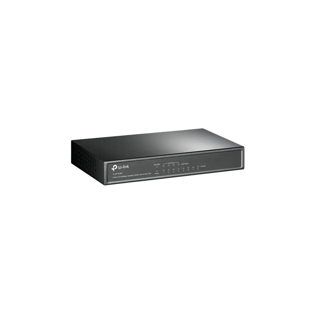 SWITCH POE 8 PTOS 10/100MBPS 