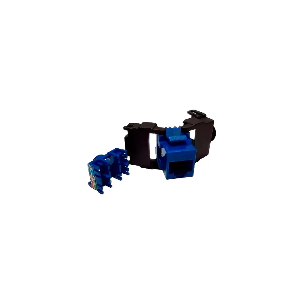 JACK CAT 6A UTP AZUL