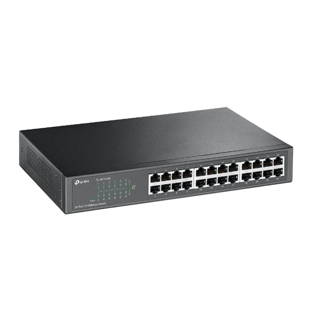 TL-SF1024D | SWITCH NO ADMINISTRABLE 24PTOS TP-LINK