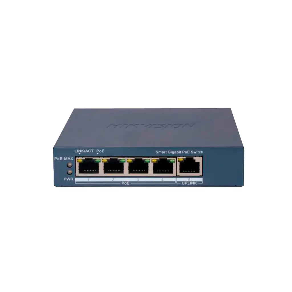 SWITCH ADMINIOSTRABLE POE 5 PUERTOS 