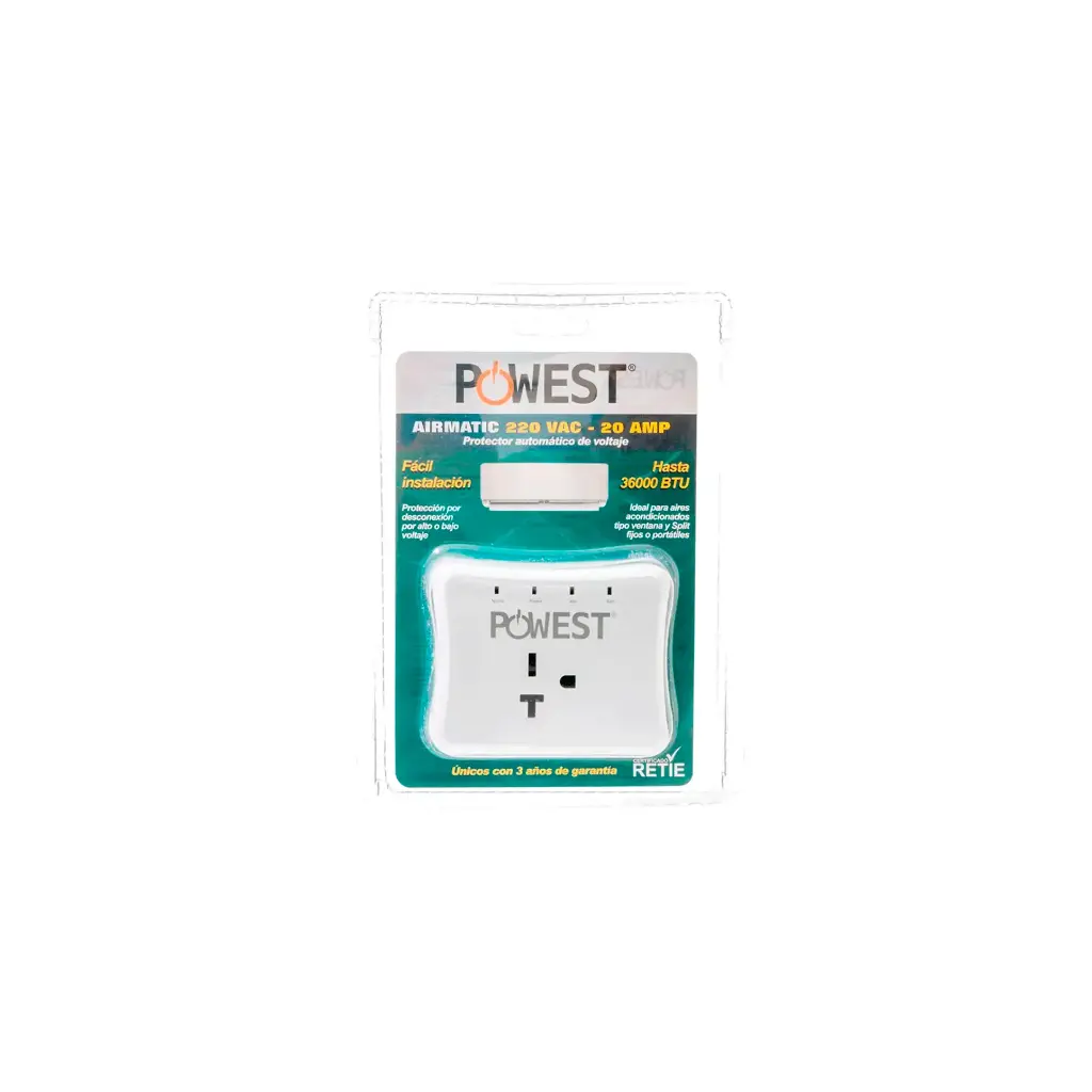 NPRAIR-7252 | PROTECTOR DE VOLTAJE 220V/20A AIRMATIC 