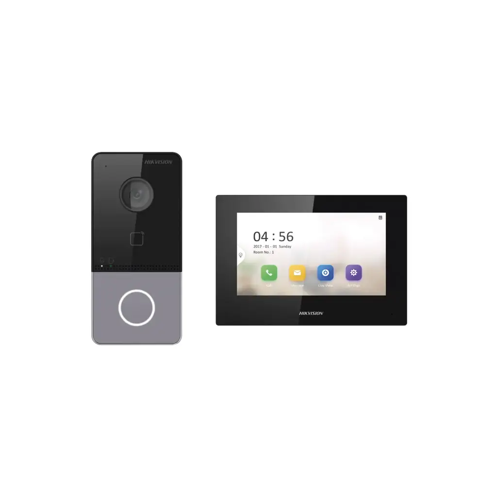 DS-KIS605-P | KIT DE VIDEO PORTERO LITE 