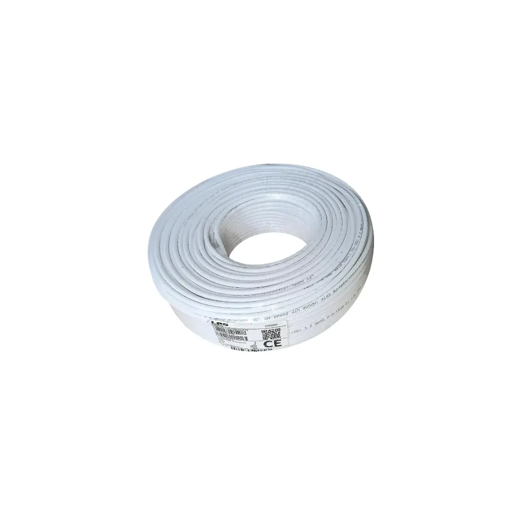 LPSUTPCAT6100-PE | CABLE UTP CAT 6 24AWG 75 GRADOS ROLLO X 100MTS BLANCO 