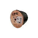 LPSUTPCAT6EXT | CABLE UTP CAT 6 EXTERIOR DOBLE CHAQUETA 24AWG 4P*2*0,56 75GRADOS NEGRO X 305MTS