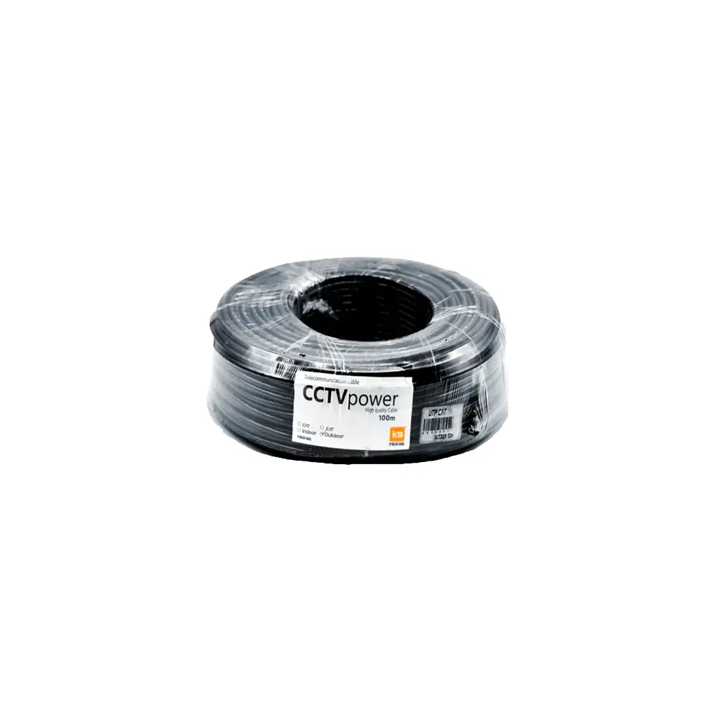 100MTS(S) | CABLE MIOKKE UTP CAT 6 EXTERIOR  POR 100MTS (S) ECOLINE