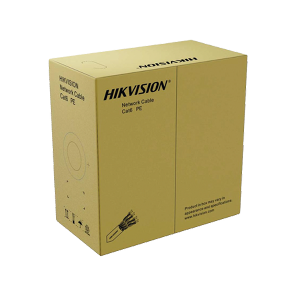 DS-1LN6OUTPE | CABLE UTP EXTERIOR CAT 6 X 305MTSHIKVISION 