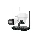 DS-J142I/NKS424W02H | KIT EASY LINK WIFI NVS + 1 CAMARA BALA 4MP + 1 CÁMARA TURRET 4MP