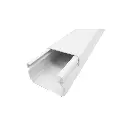 CANALETA BLANCA LISA 60X40 SIN DIVISION 