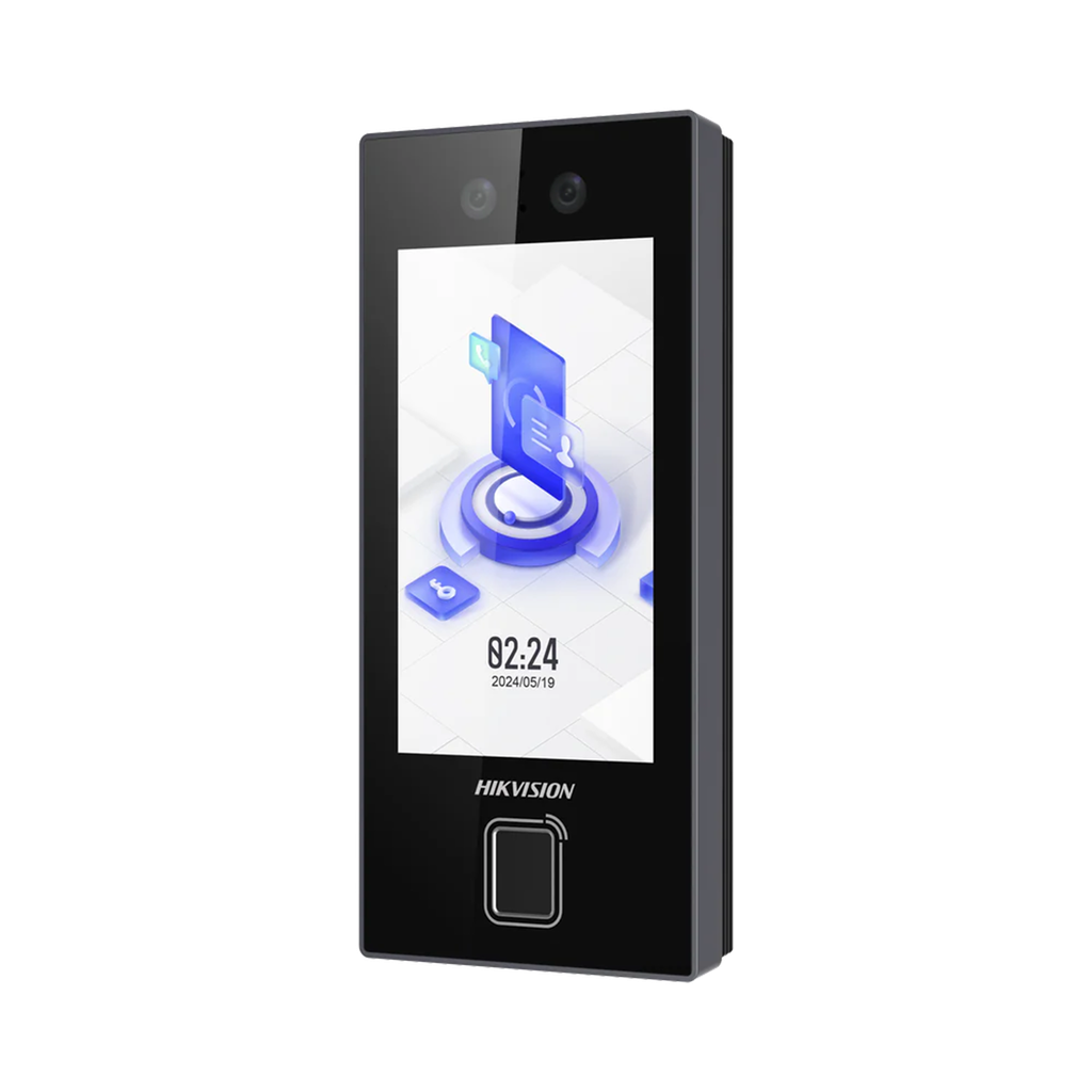 DS-K1T344MBFWX-E1 | TERMINAL FACIAL MIN MOE WIFI EXTERIOR - 3000 HUELLAS - 3000 ROSTROS