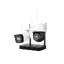DS-J142I/NKS422W03H | KIT DE NVS WIFI DE 2 MP, H.265, UNA BALA Y UN PT DOMO 